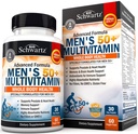 Einmal täglich Multivitamin für Männer 50 und mehr - Ergänzung für Herz-Gesundheitsunterstützung - mit Zink, A, B, C, D3, E Vitamine - für Gedächtnis und Gehirn-Gesundheitsunterstützung - für Ganzkörper-Gesundheit entwickelt - 60 Zähler