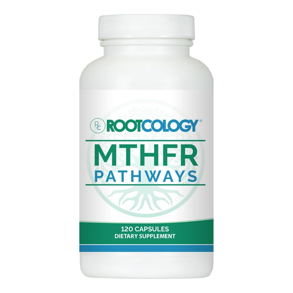 Rootkologie von Dr. Izabella Wentz | MTHFR Pathways | Methylierung Unterstützung mit Vitamin B6, B12 & Folate | Unterstützt Immunität, Energie & Gehirn Gesundheit | 120 Kapseln