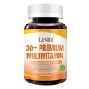 Lovita Premium Multivitamin für Erwachsene 30+ mit Enzymen, Turmeric & Comprehensive Nährstoffunterstützung - 120 vegetarische Tabletten