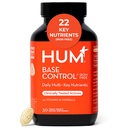 HUM Base Control Multivitamin für Frauen mit Vitamin C, Eisen, Biotin, Zink, B Complex, Daily Women's Multivitamin, 22 Essential Vitamins & Minerals, Unterstützung für Pre-Menopause, Glutenfrei, 30 Kapseln
