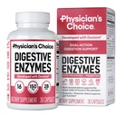 Physicians CHOICE Verdauungsenzyme - Multi Enzyme, Bromelain, Organic Prebiotics & Probiotics for Digestive Health & Gut Health - Bloating & Meal Time Discomfort - Dual Action - Alle Diäten - 30 CT