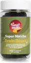 Fungiments Super Matcha - Cordyceps Pilze, Grünes Teepulver, Ginseng, Rhodiola - Tägliche Energie und Ausdauer (30 Pilzgummis)