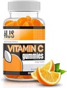 Vitamin C Gummis | Chewable Orange Flavored | Immununterstützung | Herzgesundheit | Glutenfrei & Vegetarisch | Vitamin C Gummis für Erwachsene & Kinder- 90 Count