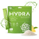 Hydra Pulver NAD+ Nährstoffe Elektrolyt-Pulver-Packets, Anti Aging Daily Hydration Packets, Low-Natrium-Elektrolyten-Pulver, Elektrolyt-Getränk-Mischung Low Sugar - 16 Elektrolyt-Packets Lemon Lime
