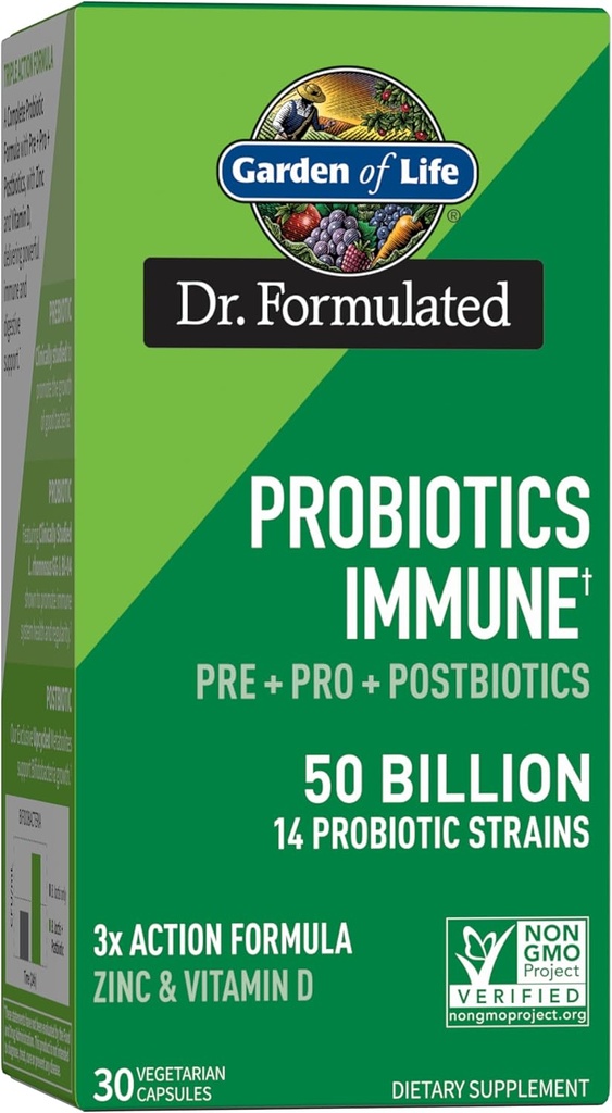 Garten des Lebens Probiotika Immune, 30 vegetarische Kapseln