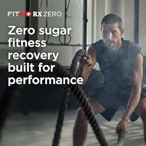 FITAID RX Zero Sugar, Encapsulated Creatine, Workout Recovery Drink, All-In-One Blend, BCAAs, Glucosamine, Turmeric, B-Complex, Elektrolyte, Variety Pack, 12 Fl Oz (Pack von 12)