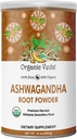 Bio Veda Ashwagandha Root Powder, 16oz - 100% reines und natürliches Ashwagandha Powder Supplement, Withania Somnifera - verbessert Mood, Stamina, Unterstützung Immunität, Energie - Vegan, Non-GMO