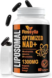 1300 MG Liposomal NAD+ Ergänzung | Höchste Absorption | Reinst NAD Supplemet zu erhöhen NAD+ Effetiv | Boosting NAD+ Ergänzung zu Aging Defese, Cellular Energy, Langlebigkeit | 360 Count