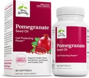 Terry Natürlich Pomegranate Samenöl - Nahrungsergänzungsmittel zur Unterstützung von Herz-Kreislauf-Gesundheit - Kräuter Non-GMO-Ergänzung mit Omega-5 & Granatapfelextrakt - 60 Softgels