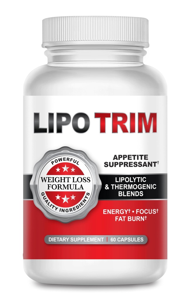 Lipo Trim- Fortgeschrittene lipogene thermogene Diätpillen – Boost Energy, Enhance Focus, und beschleunigt Fettverlust- 60 Fast Acting Appetite Suppressant Kapseln