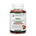 Halal Adult Multivitamin Gummis für Männer, Frauen, Tägliche Ernährungsunterstützung mit Biotin, Vegan, Natürliche Frucht Aromen, Non-GMO, Made in USA - Halal Vitamins
