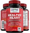 Herz-Support-Ergänzung, fördert Herz-Kreislauf-Gesundheit, Triglycerid, Homocystein und CRP-Level, Natürliche Artery Cleanse, Made with 22 Premium Kräuter & Vitamine