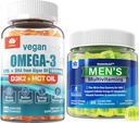 Herren Multivitamine Gummis Vegan Omega3 Gummis 1280mg