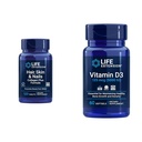 Life Extension Hair, Skin & Nails Collagen Plus Formel mit Vitamin D3 5000 IU - Fördert Kollagen, Keratin, Knochen, Gehirn, Immun- und Nagelgesundheit - 120 Count & 60 Softgels