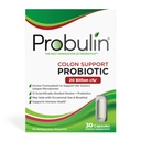 Probulin Colon Support Daily Probiotic + Prebiotic + Support Gut Health, Occasional Gas und Bloating - 20 Billion CFU - 12 Strains, 30 Vegan Kapseln