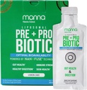 Manna Vitamine Evolved Liposomal Prebiotic + Probiotic Packets – 40 Billion CFU, 8 Strains – Gut, Verdauungshilfe – Hohe Absorption, Regal-stabil, Tägliche Ergänzung, 30 Einzelne Servietten