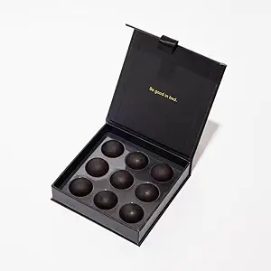 Molly J. Sleep Gumdrops – 5mg Melatonin Gummi mit Magnesium & GABA – pflanzenbetrieben, Schlafgummis verpackt in einer luxuriösen Geschenkbox – Packung mit 9 Gumdrops