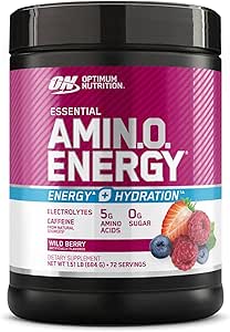 Optimum Nutrition Amino Energy + Hydration Wild Berry 72 Servierungen