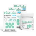 BioGaia Prodentis 3-Pack | Dental Probiotic Lozenges | Promote Healthy Gums & Teeth | Defend Against dental problems | Replenish Oral Microbiome | Verbessere Mundgesundheit | Mint Flavor | 90 Tage Versorgung