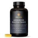 Inessa Methyliertes Multivitamin für Männer und Frauen - Advanced Natural Daily Mens Multivitamins mit CoQ10 100mg, Vitamine D3, K2, A, B Complex Vitamine, Folsäure & Zink - 60 Vegan Tabletten