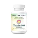 Dr. Clark Niacin 500 (Vitamin B3) Beilage, 500mg, 100 Gelatinekapseln