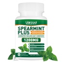 Spearmint Plus Supplement 1200mg - for Digestive, Skin and Stomach Health, Alternative Spearmint Tea- USA Made & Tested - 60 Softgels