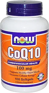 Jetzt Lebensmittel, CoQ10 100mg, 150 Softgels (Pack von 2)