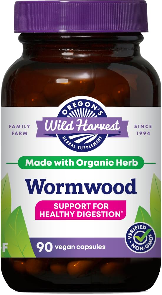 Oregon's Wild Harvest Wormwood Bio Kräuterergänzung, 90 Graf