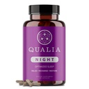 Qualia Night Sleep Aid | Non-Habit Forming | Science-Backed Ergänzung für Deep Refreshing Sleep | Melatonin-Free, Vegan, Non-GMO, Gluten-Free 80 Count | (1 Monat Versorgung)