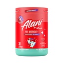 Alani Nu Pre Workout+ Pulver Cherry Slush, Extra Boost, Sugar Free, 300mg Koffein, L-Theanin, Beta-Alanin, Citrulline, 30 Servietten