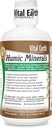 Vital Earth Minerals Humic Minerals – Fulvic Acid Supplement mit 70+ Trace Minerals, Elektrolyte für Erholung & Balance, 32 Oz + 1 Oz Cup