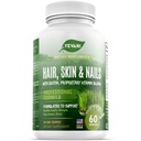 100% reines Haar, Haut und Nägel Vitamine mit Biotin Super Blend Formel, entwickelt, um Radiant Beauty, Haar, Haut und Nagel Gesundheit für beide Frauen und Männer zu unterstützen