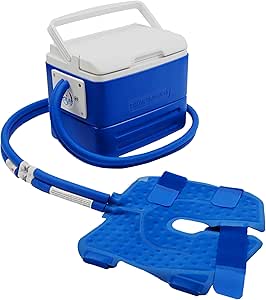 Polar Aktive Eis 3.0 | 9 QT kalte Therapie Eismaschine | Programmable Timer | Knie & Gelenk Pad | Cryotherapy Pain Relief System | Ace Bandage Style Compression