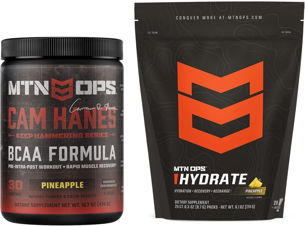 MTN OPS BCAA Pineapple + Hydrate Pineapple Bundle