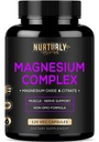 Magnesium Citrate & Oxide 500mg Complex Supplement - Hohe Absorption Maximale Stärke - unterstützt Knochendichte und Stärke, Muskeln, Energie und Schlaf - 120 Vegan Kapseln