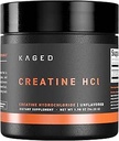 Kaged Creatin HCl Pulver, entflammt, Muskelaufbau und Erholungsergänzung, Patentierte Formel, Hochlösliches Pulver, 75 Servierungen