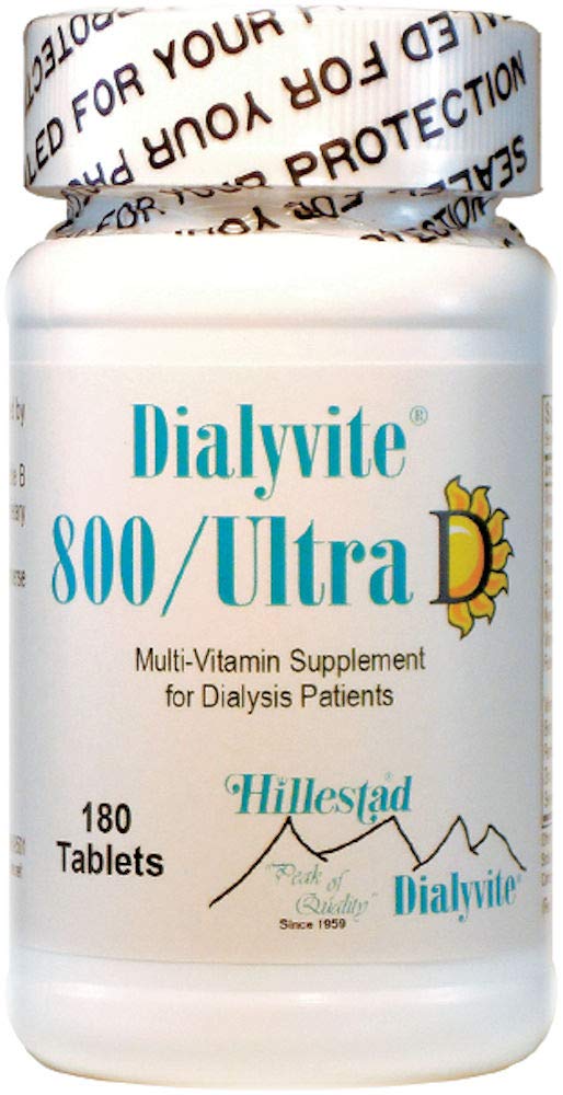 Dialyvite 800 Ultra D Multi-Vitamin Wert Flasche - 180 Tabletten