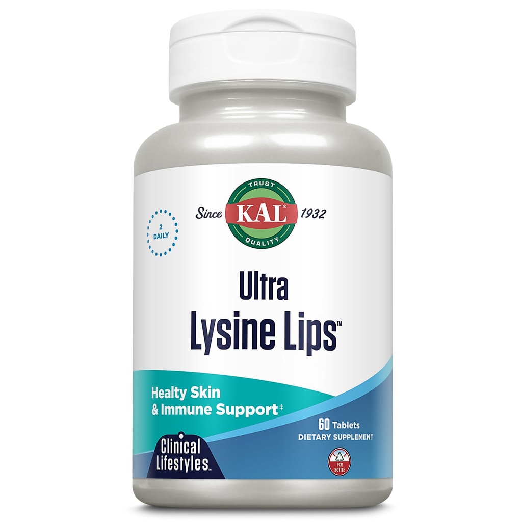 Kal Ultra Lysine Lippen Tabletten, 60 Zähler