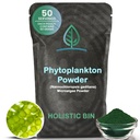 Holistic Bin Marine Phytoplankton Powder – Sustainable Cultivated in Nordic Green Water Farm – Nährstoff-Dense Omega-3 Superfood – Reich an Aminosäuren, Chlorophyll, Vitamine & Trace Minerals – 50 Gramm