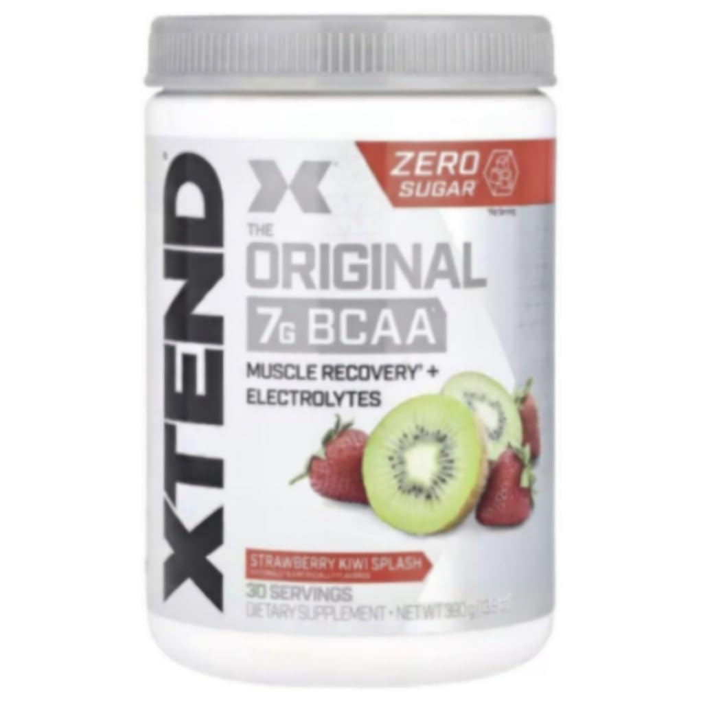 Aktivierung Xtend BCAA Pulver, verzweigte Aminosäuren, BCAAs, Erdbeerkiwi, 30 Servierungen