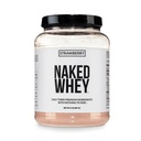 NAKED Erdbeer Whey Protein Pulver, Nur 3 Zutaten, 25g Gras Fed Whey Protein Pulver, Aid Muskelwachstum & Erholung - 24 Servierungen