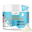 Bovine Colostrum Supplement Powder: Pure Whole Bovine Colostrum Reich an Immunoglobulinen und Nährstoffen für Immununterstützung und Gutgesundheit, einfach in Wasser oder Feuchtigkeit zu mischen