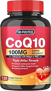 DRFOSTER COQ10 Ergänzungen mit PQQ, 118 Veggie Kapseln