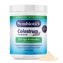 Symbiotics Colostrum Plus Powder 21 oz (597 g) - Immunitätsunterstützung - Fördert sportliche Leistung und optimale Iron Levels - Immunoglobulin - 25% lgG Antikörper - Glutenfrei