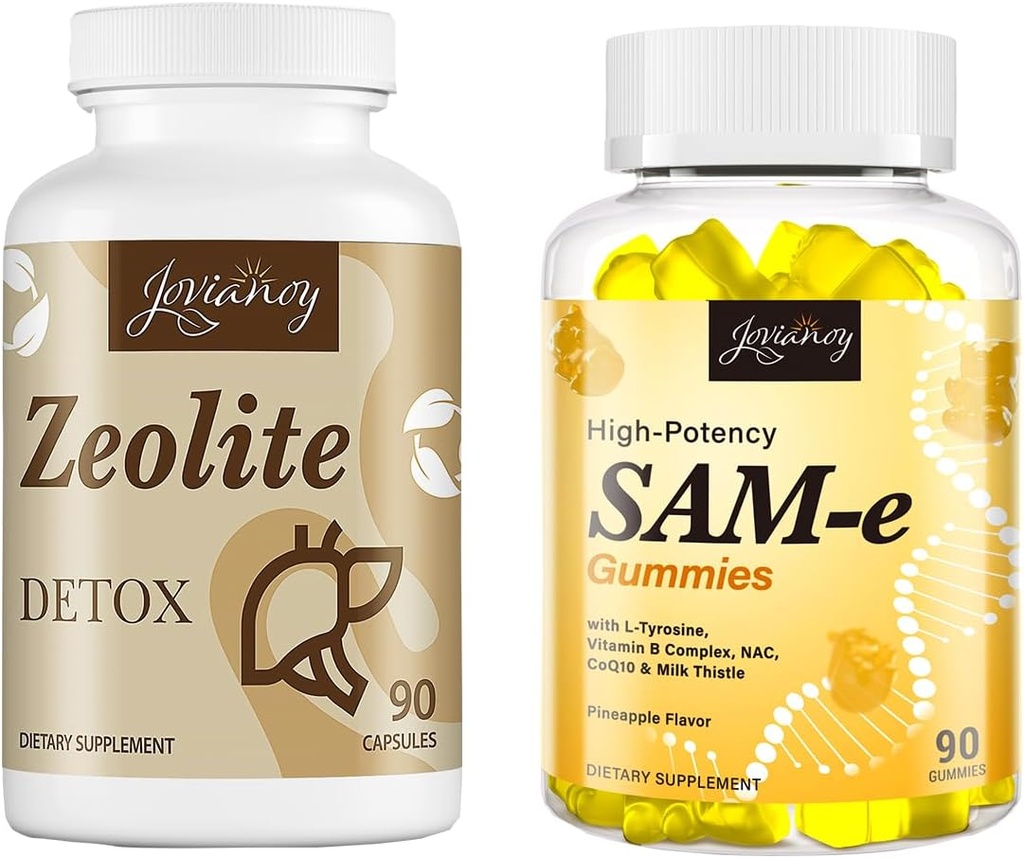 SAM-e Gummi und Zeolite Detox Kapseln