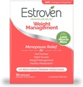 Estroven Menopause Relief Gewicht-Management 60 & 30 Count Klinisch bewährte Gewichts-Hot Flashs Nacht-Schwänze