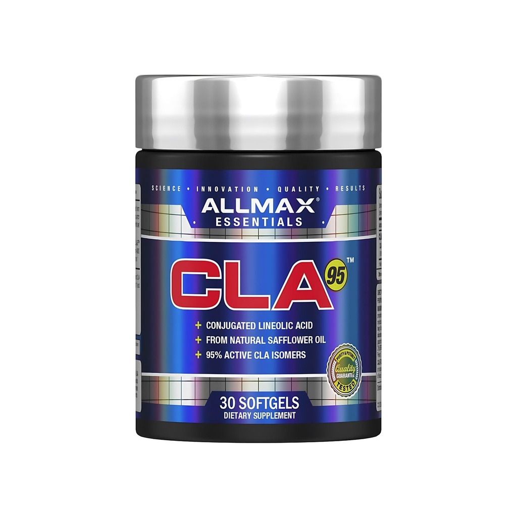 ALLMAX Nutrition - CLA (95% konjugierte Linolsäure) - 30 Softgele...