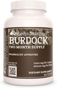 Remedys Ernährung Burdock Root | 1.000 mg, 60 Vegan Kapseln pflanzliche Nahrungsergänzung | Zwei Monate Versorgung | Auch enthält Quercetin & Vitamin C