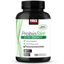 FORCE FACTOR ProbioSlim Extra Strength Probiotics für Frauen und Männer mit 30 Milliarden CFUs von Probiotika für Verdauungsmedizin, Bloating Relief und Gut Health, mit Prebiotic Fiber, 120 Kapseln
