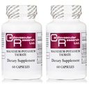 Herz-Kreislauf-Forschung Magnesium-Potassium Taurate - Patent Pending - 60 Veggie Caps X 2 Flaschen